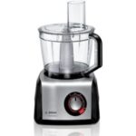 BOSCH MC812M844 ROBOT DA CUCINA, 1250 W, capacità ciotola 3,9 l, Nero/Inox