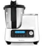 MOULINEX CLICK CHEF HF4521K ROBOT DA CUCINA, 1400 W, capacità ciotola 3,6 l, Bianco