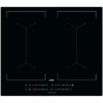 PIANO COTTURA A INDUZIONE AEG IKE6445SIB, 4 zone cottura, 58 cm x 51 cm
